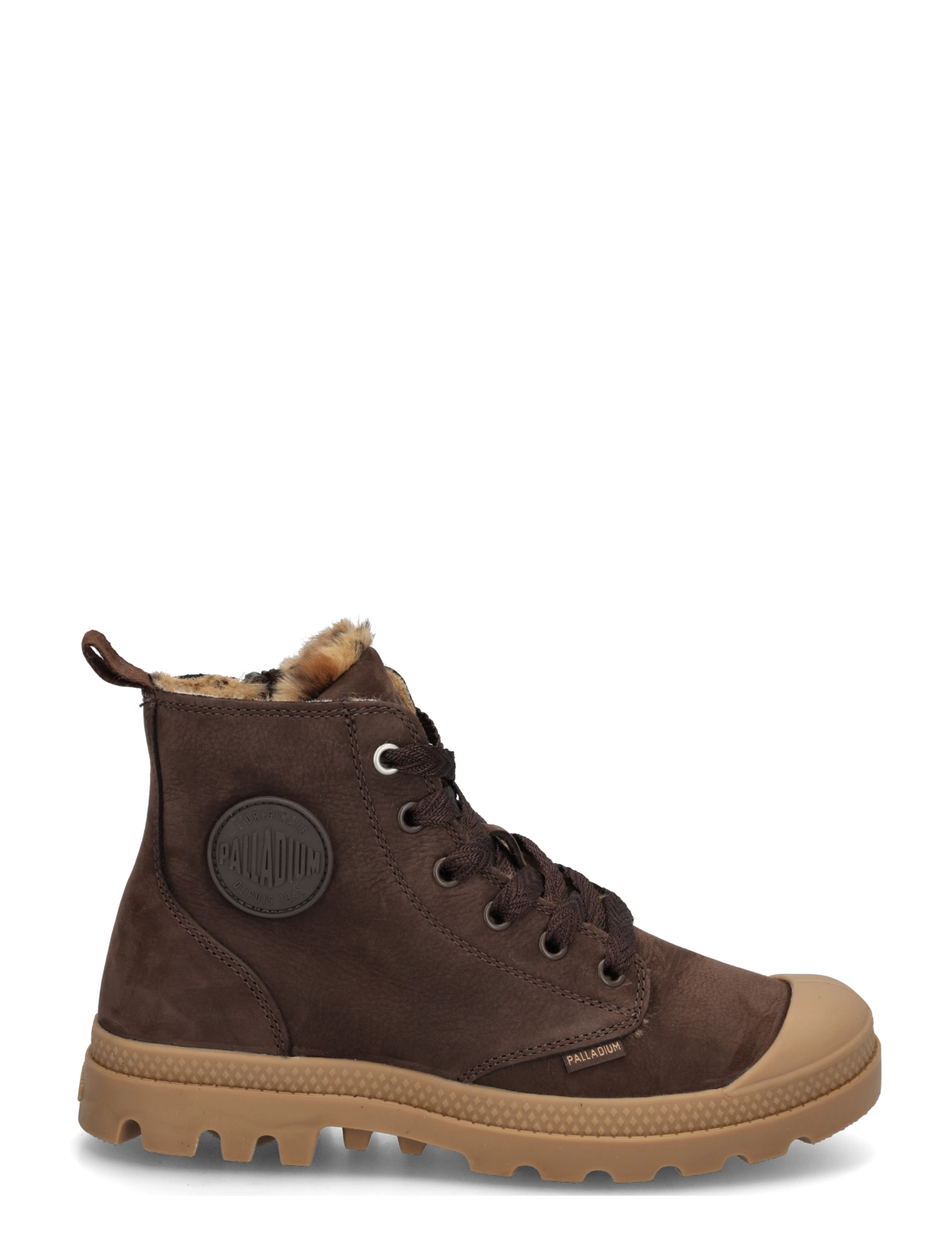 Palladium - PAMPA HI ZIP WL WILD - geschnürte stiefel - dark cocoa - 2