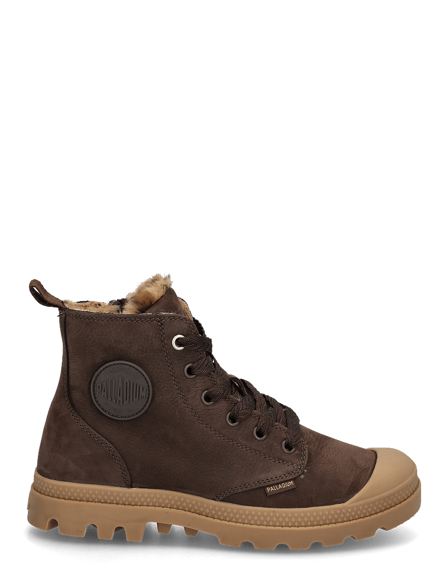 Palladium - PAMPA HI ZIP WL WILD - snørestøvler - dark cocoa - 2