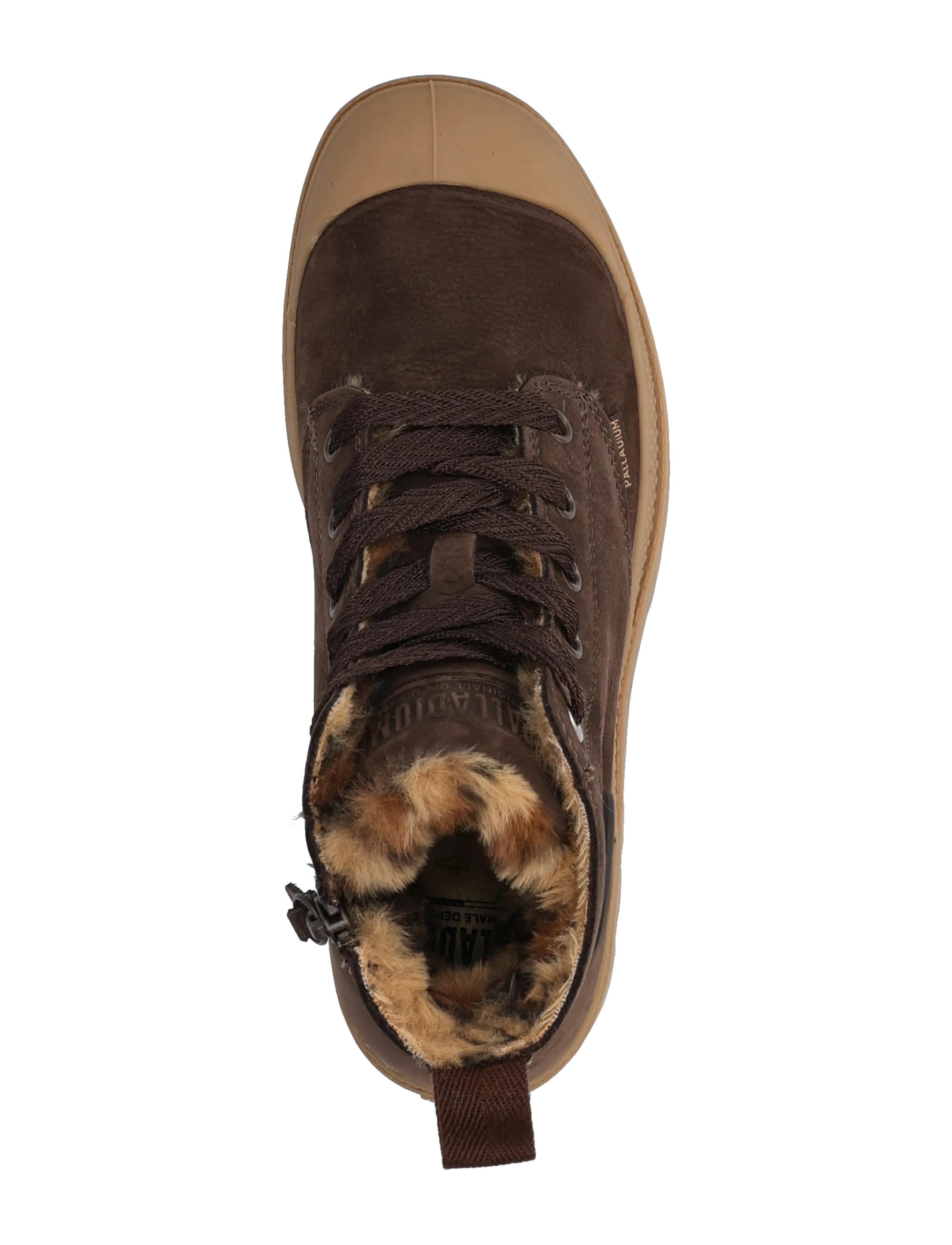 Palladium - PAMPA HI ZIP WL WILD - snørestøvler - dark cocoa - 3