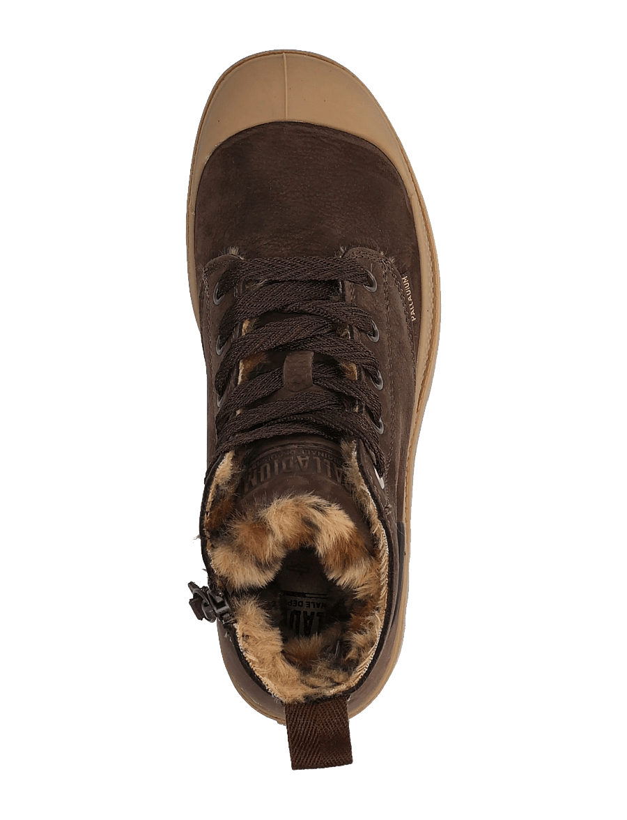 Palladium - PAMPA HI ZIP WL WILD - snørestøvler - dark cocoa - 3