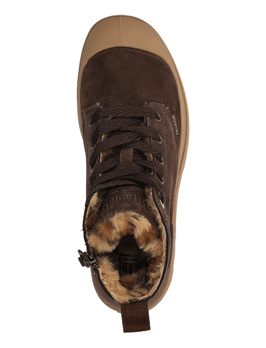 Palladium - PAMPA HI ZIP WL WILD - geschnürte stiefel - dark cocoa - 3