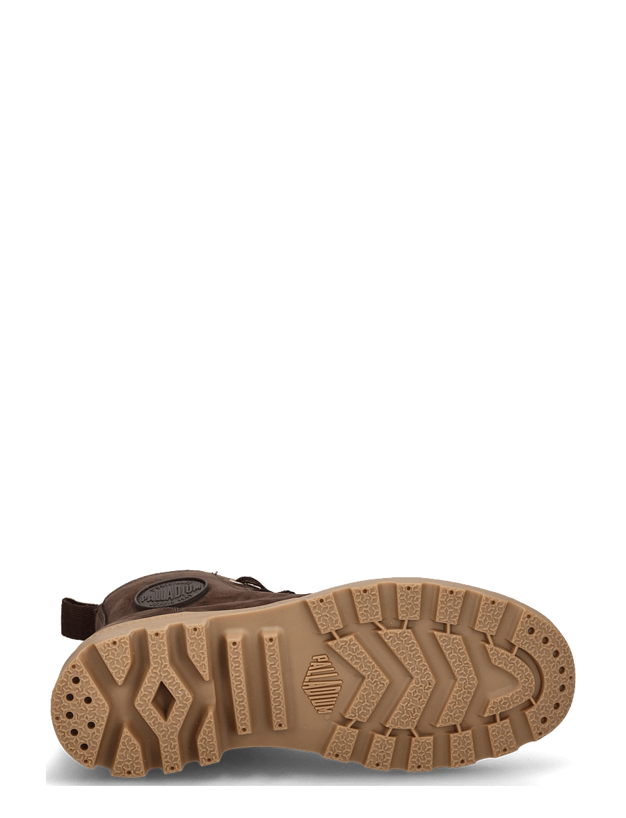 Palladium - PAMPA HI ZIP WL WILD - geschnürte stiefel - dark cocoa - 4