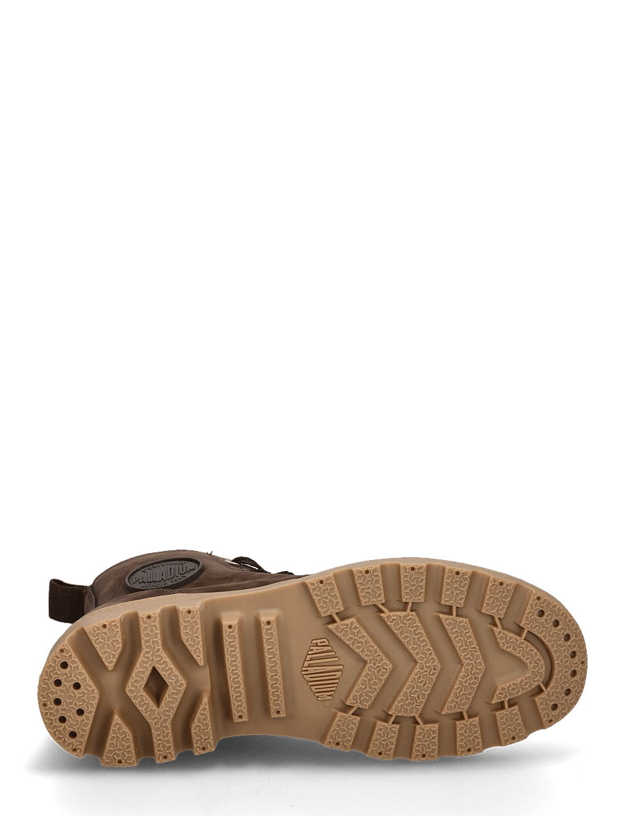 Palladium - PAMPA HI ZIP WL WILD - snørestøvler - dark cocoa - 4