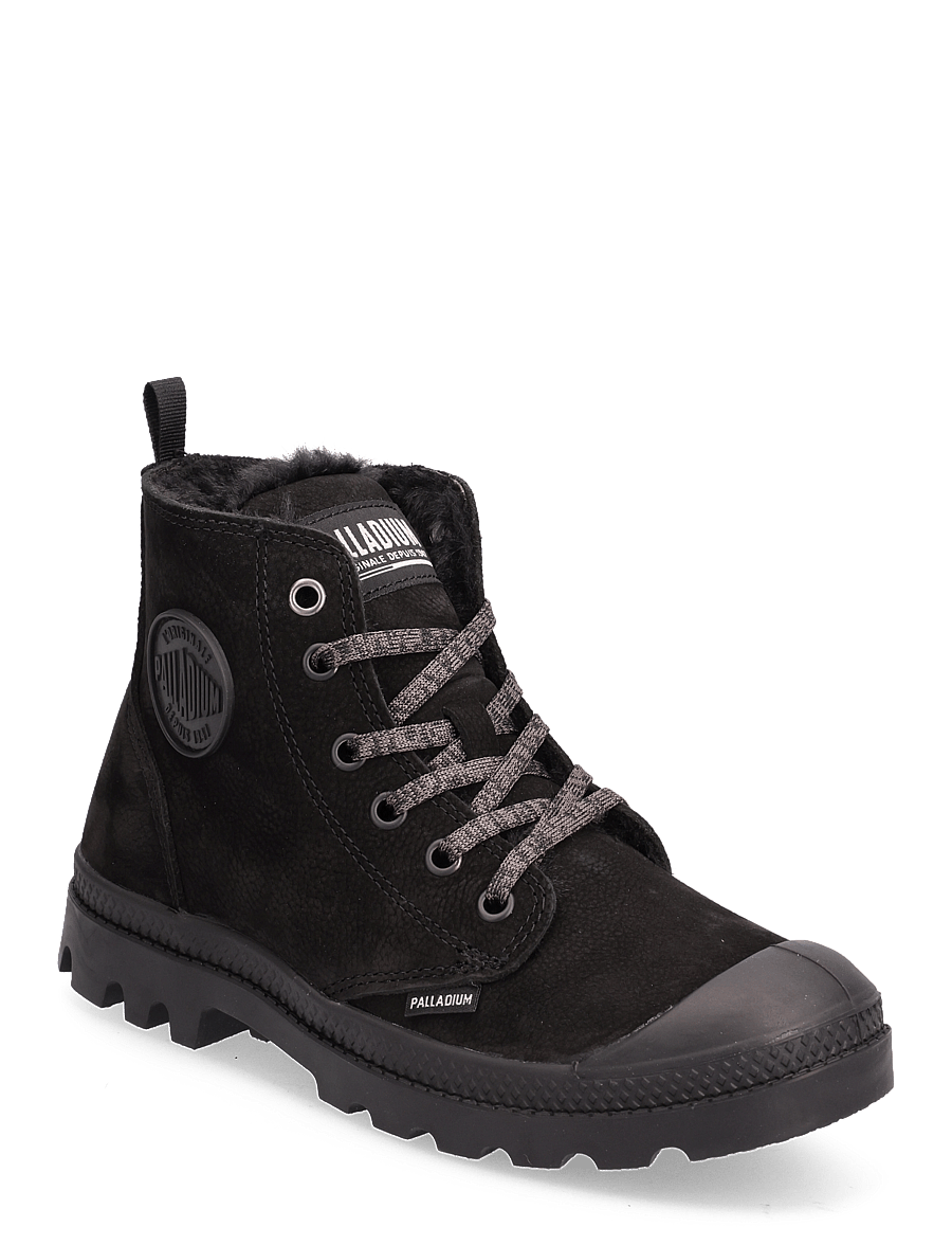 Palladium - PAMPA HI ZIP WL - flatbotna ökklastígvél - black/black - 0