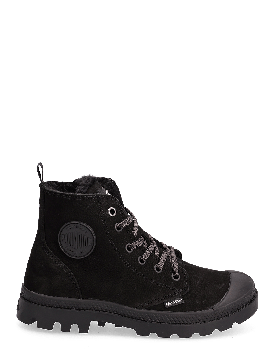 Palladium - PAMPA HI ZIP WL - flatbotna ökklastígvél - black/black - 1