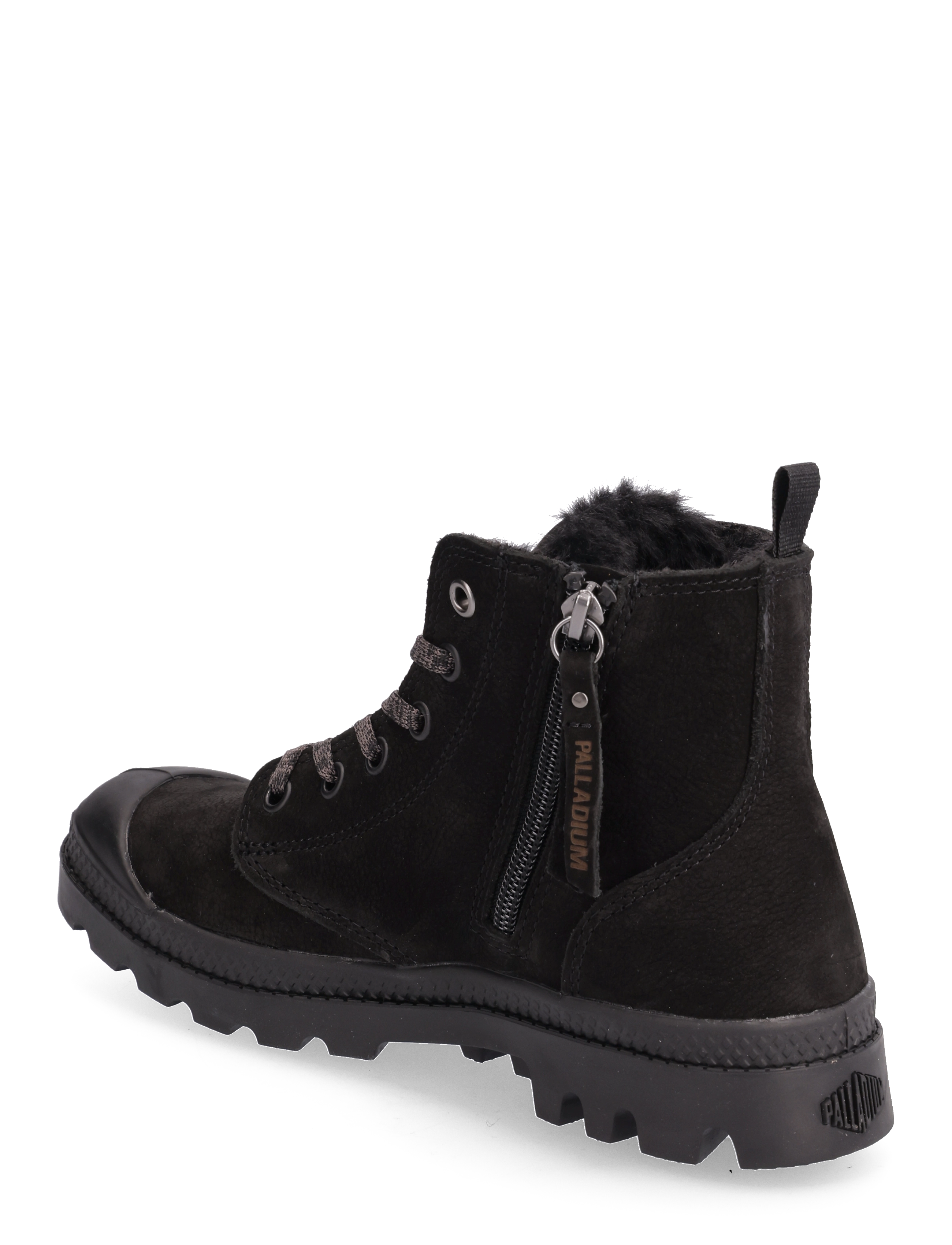 Palladium - PAMPA HI ZIP WL - flat ankle boots - black/black - 2