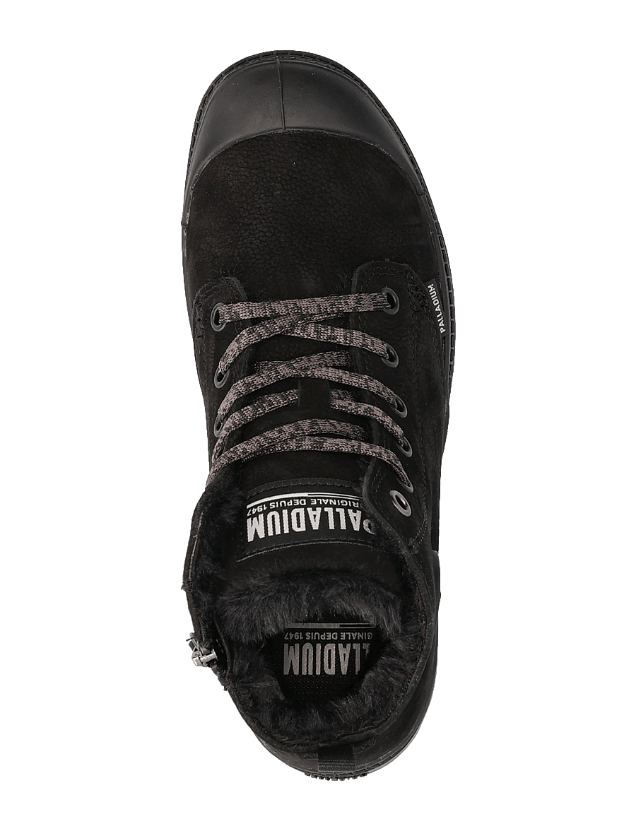 Palladium - PAMPA HI ZIP WL - flatbotna ökklastígvél - black/black - 3
