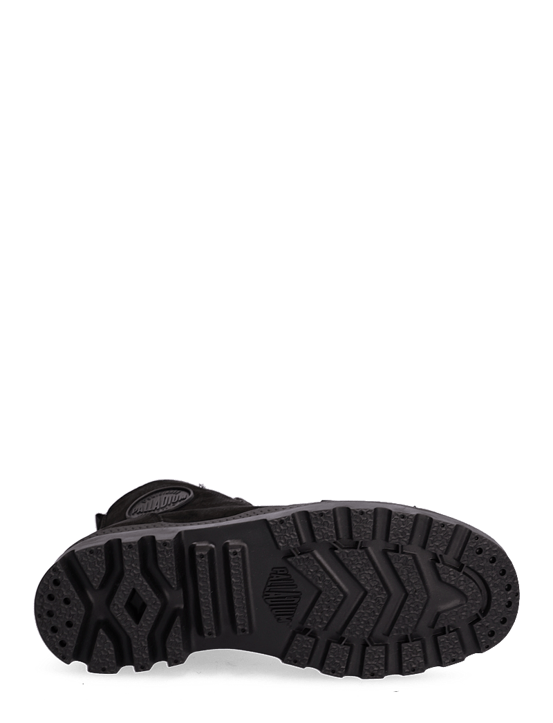 Palladium - PAMPA HI ZIP WL - flade ankelstøvler - black/black - 4