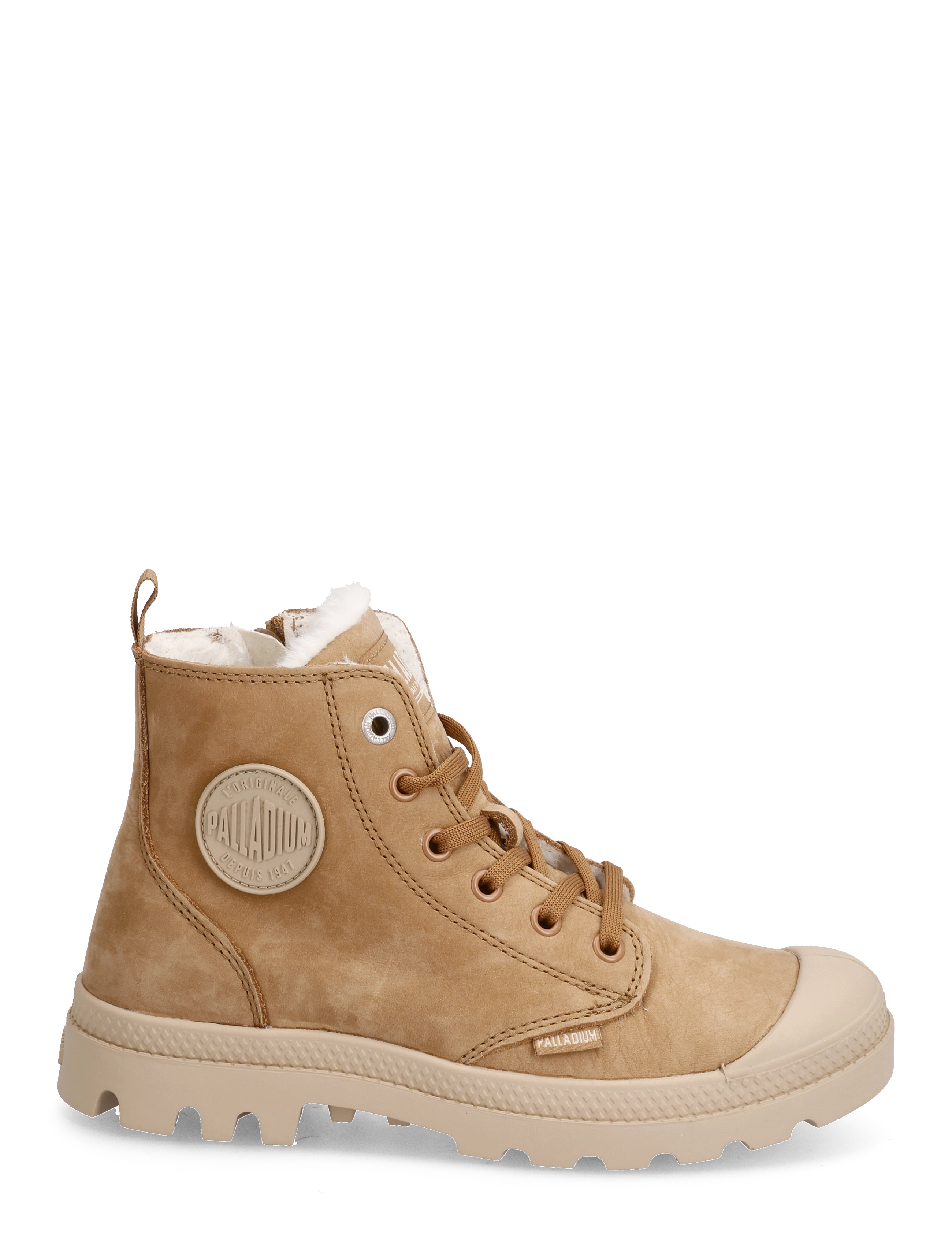 Palladium - PAMPA HI ZIP WL - flat ankle boots - dear brown - 1