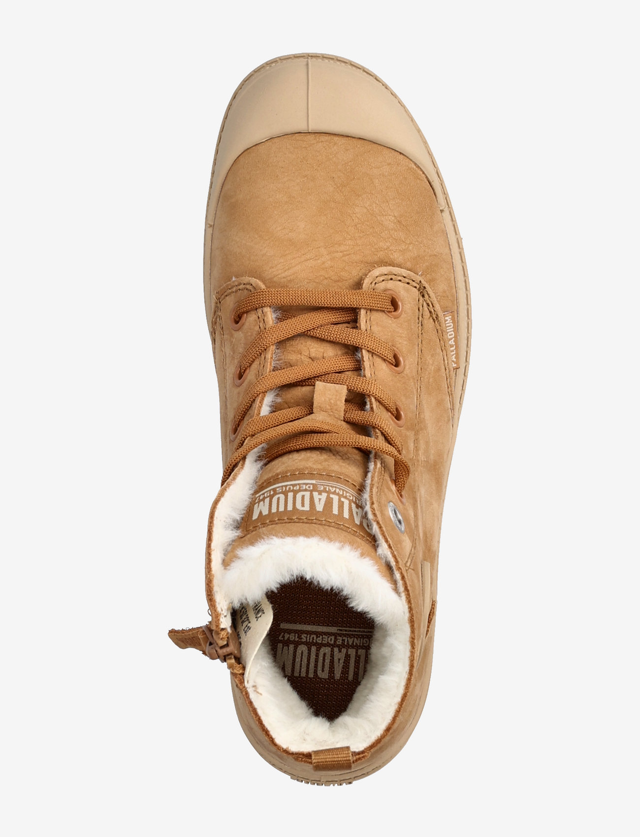 Palladium - PAMPA HI ZIP WL - platta ankelboots - dear brown - 3