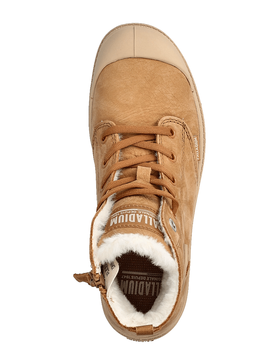Palladium - PAMPA HI ZIP WL - flate ankelboots - dear brown - 3