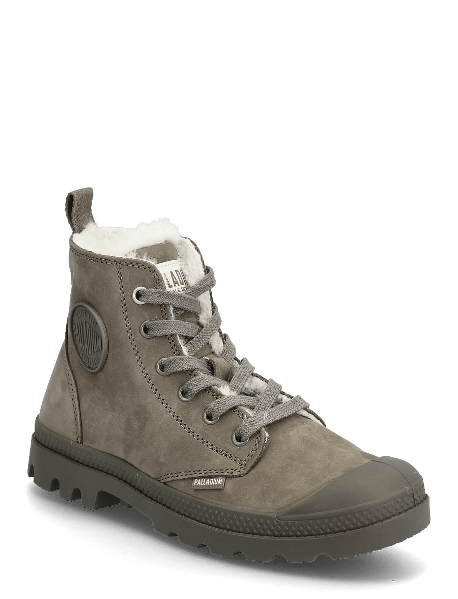 Palladium - PAMPA HI ZIP WL - platte enkellaarsjes - rocks - 0