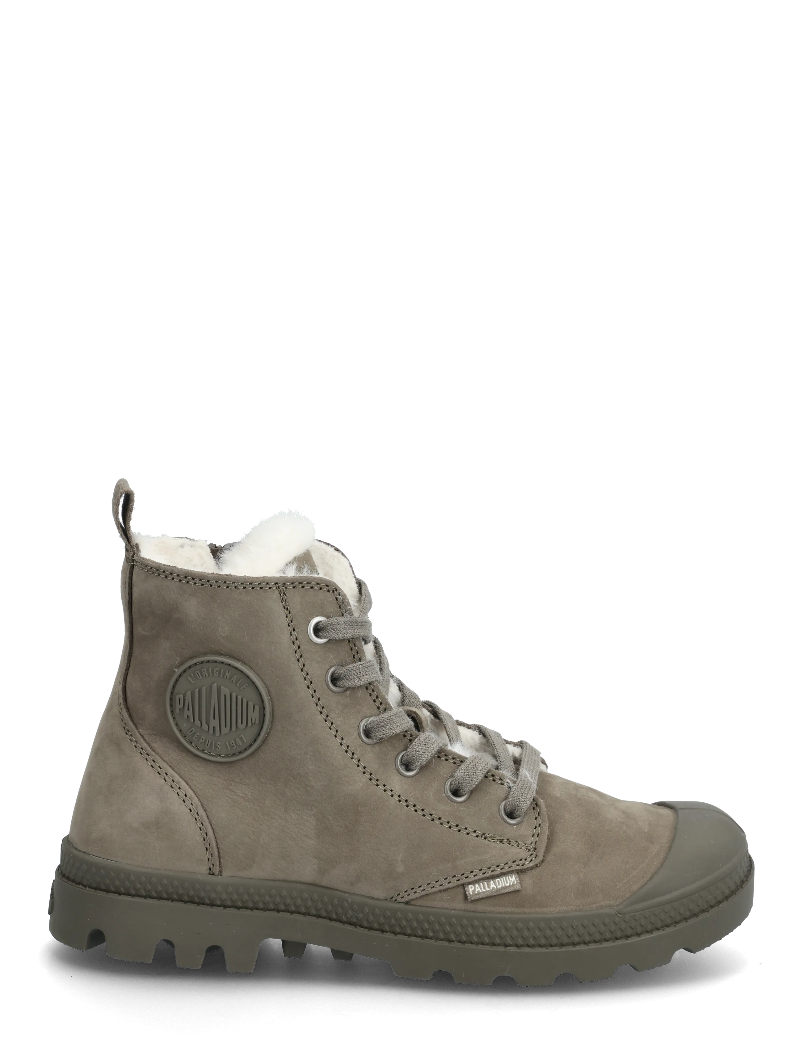 Palladium - PAMPA HI ZIP WL - platte enkellaarsjes - rocks - 1