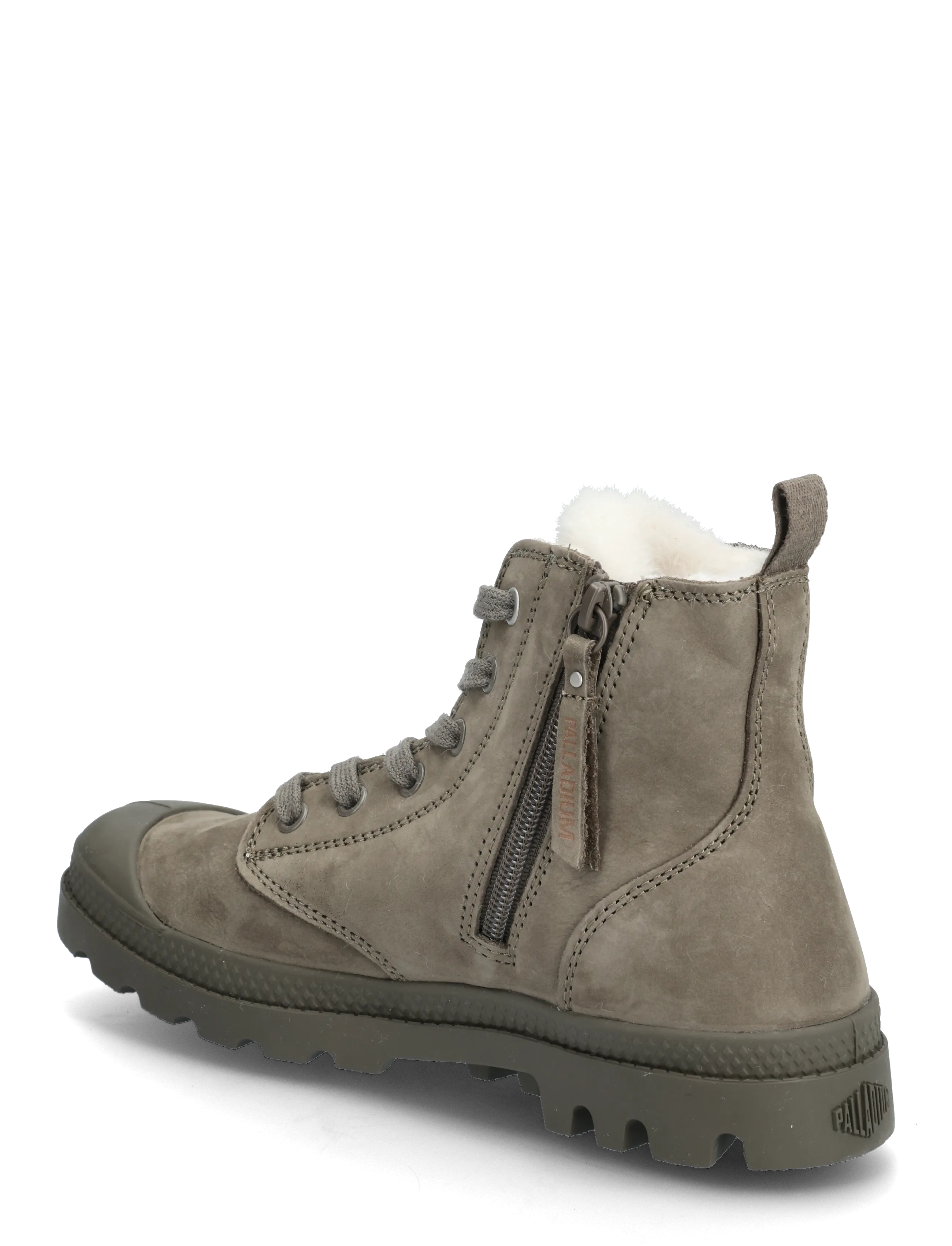 Palladium - PAMPA HI ZIP WL - platte enkellaarsjes - rocks - 2