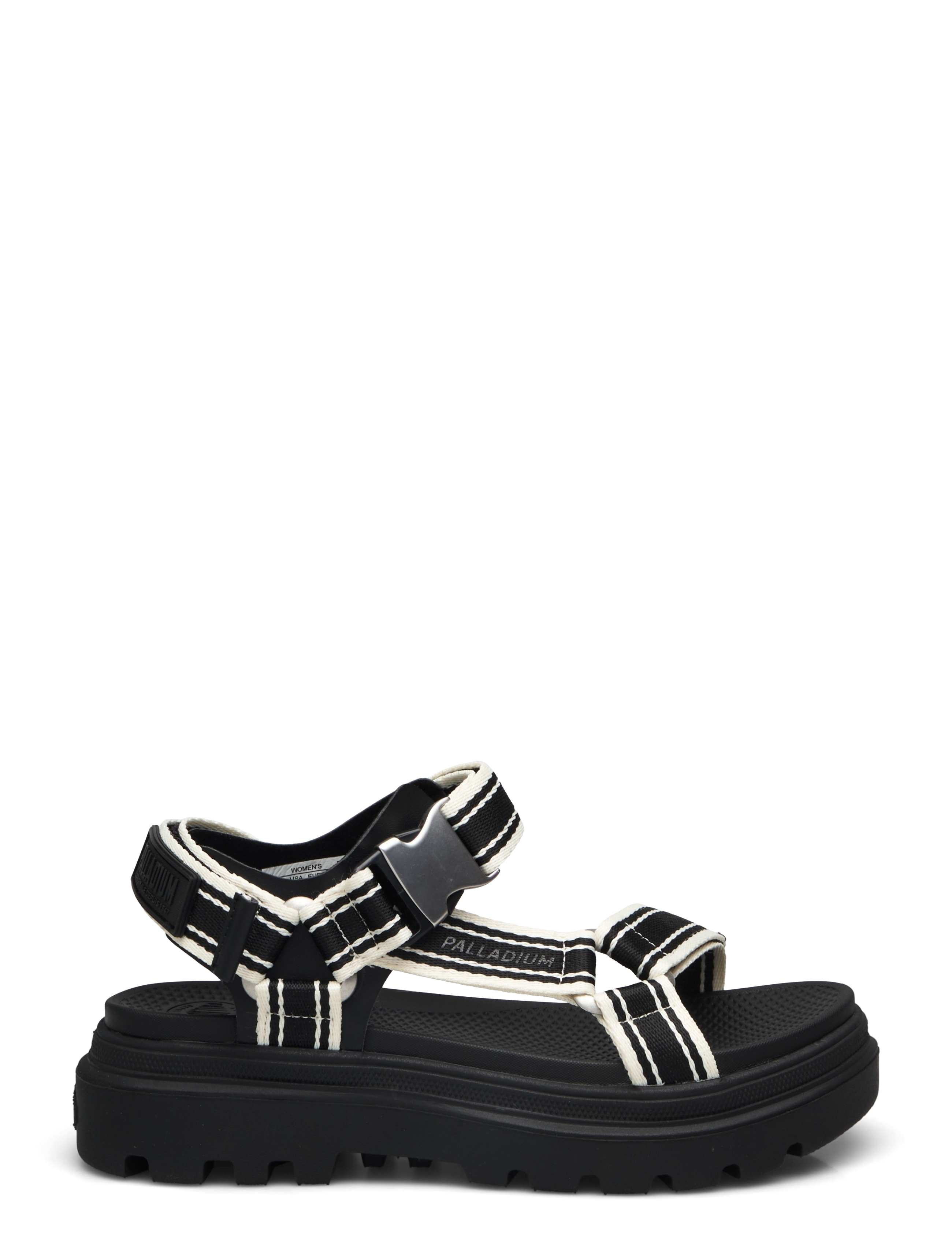 Palladium - PALLACRUISE STRAP MIX - flat sandals - black mix - 1