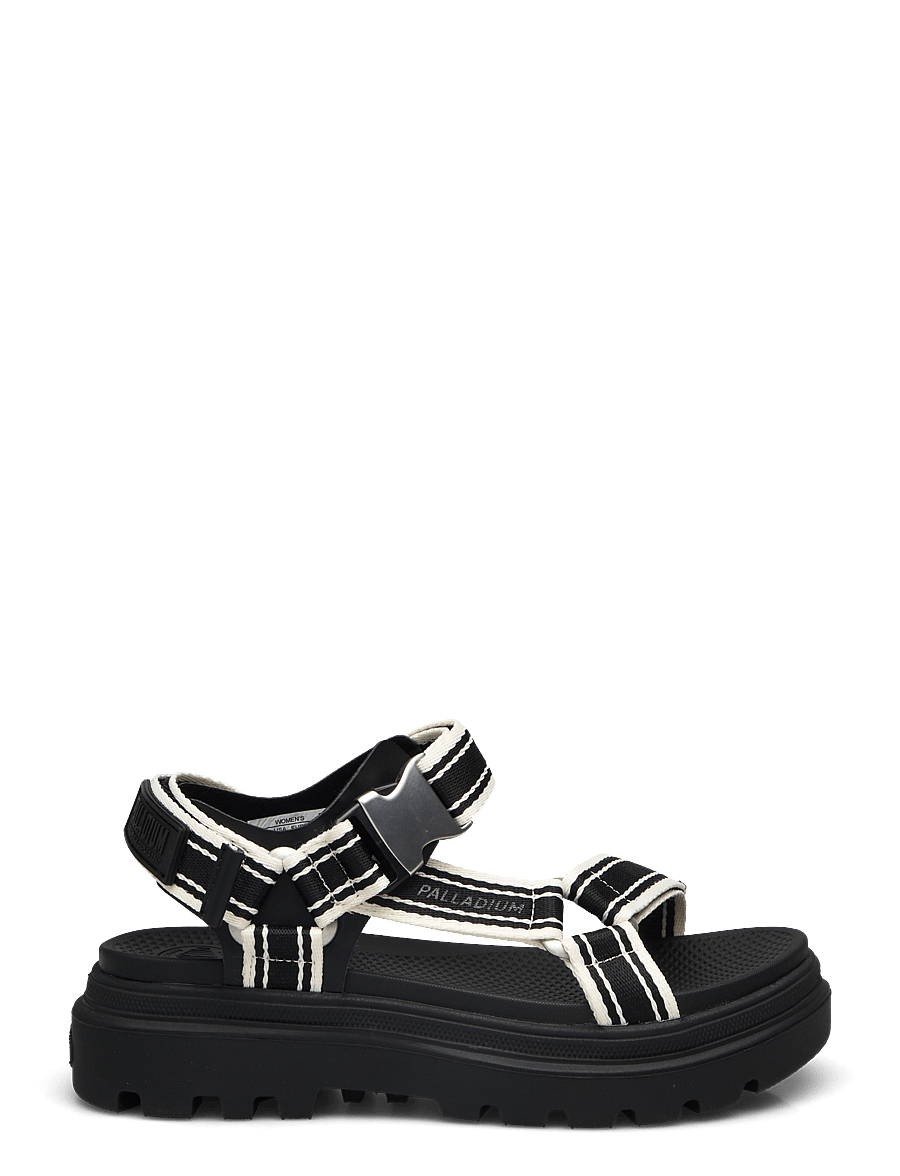 Palladium - PALLACRUISE STRAP MIX - flache sandalen - black mix - 1