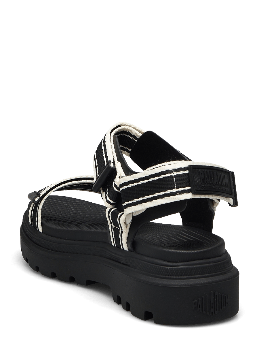 Palladium - PALLACRUISE STRAP MIX - flache sandalen - black mix - 2