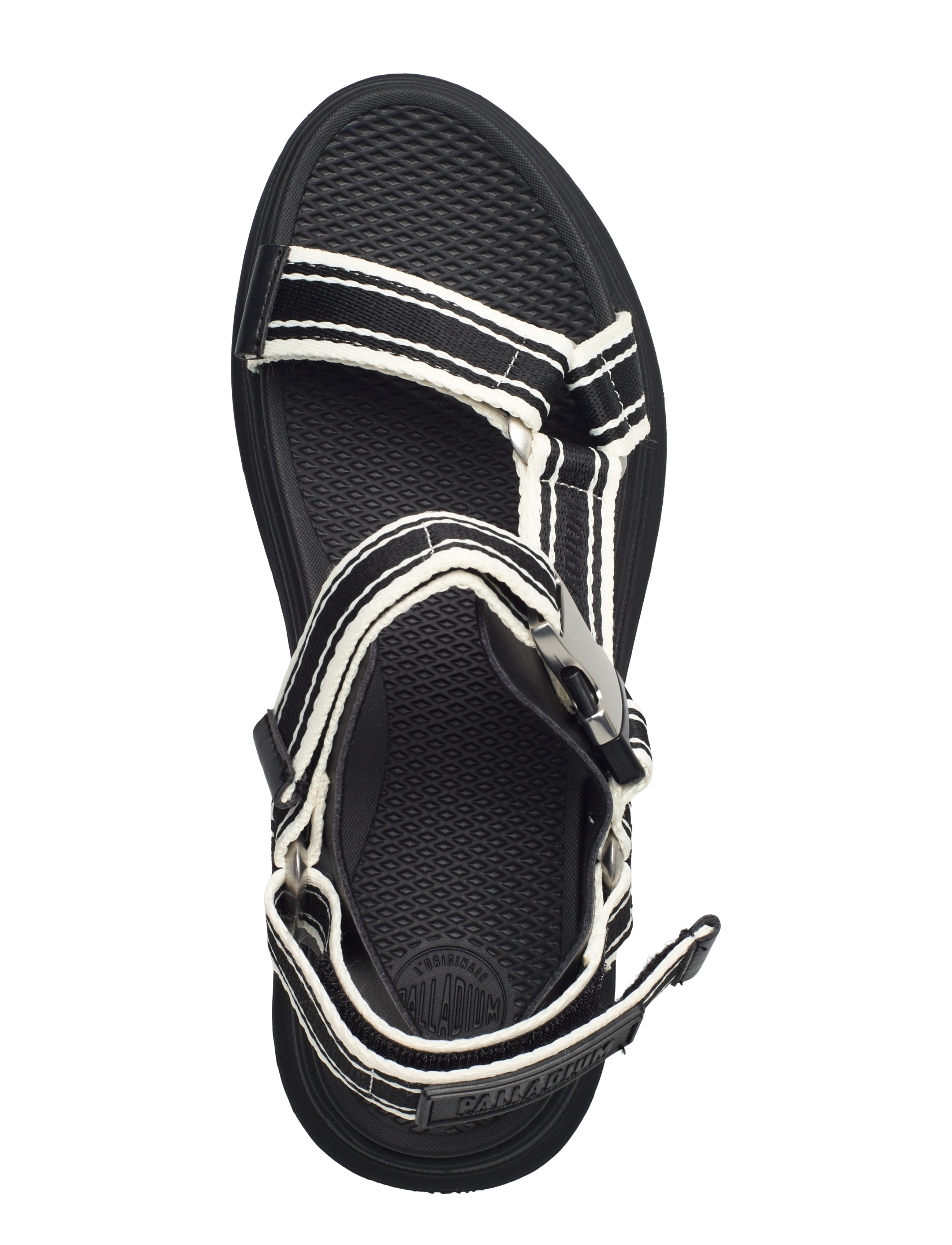 Palladium - PALLACRUISE STRAP MIX - flat sandals - black mix - 3