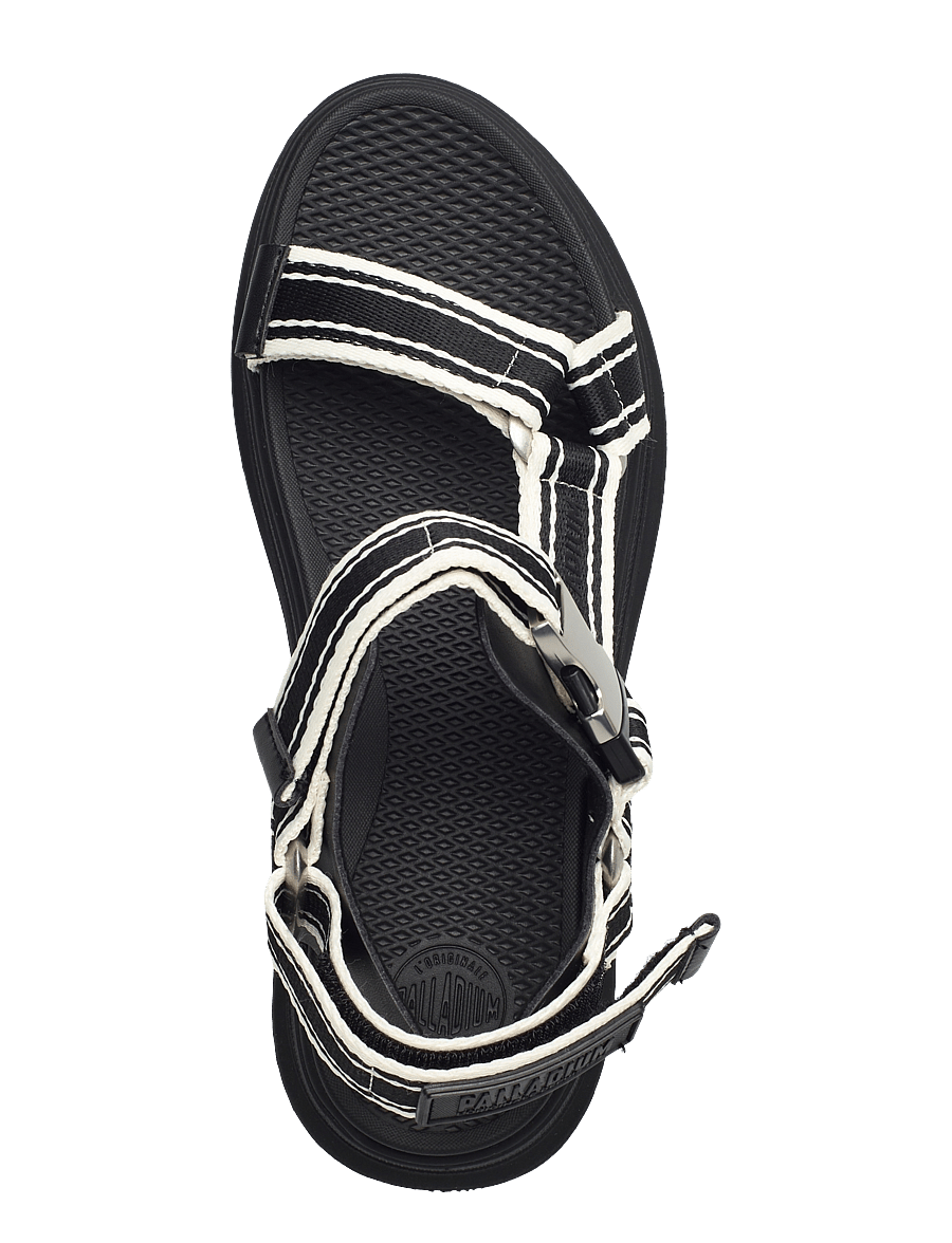 Palladium - PALLACRUISE STRAP MIX - flache sandalen - black mix - 3