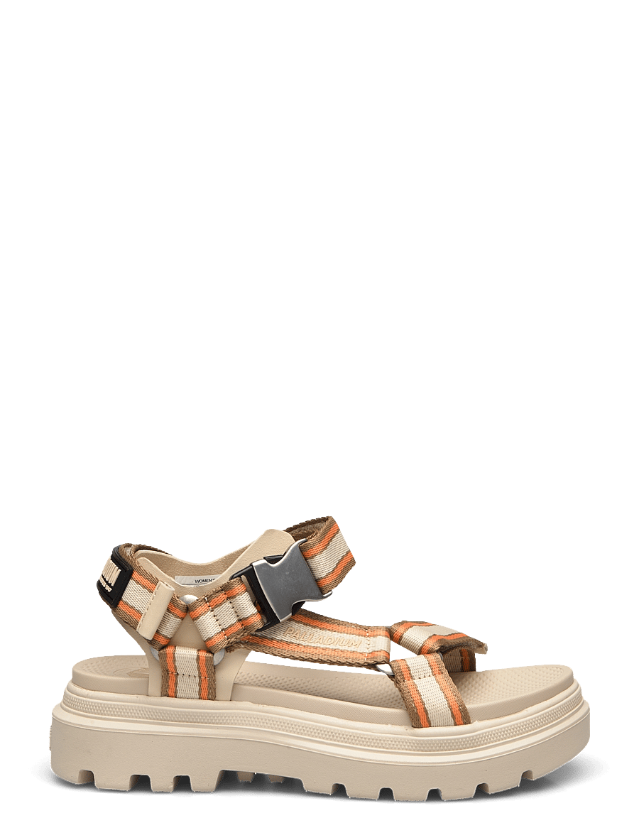 Palladium - PALLACRUISE STRAP MIX - flache sandalen - sahara mix - 1