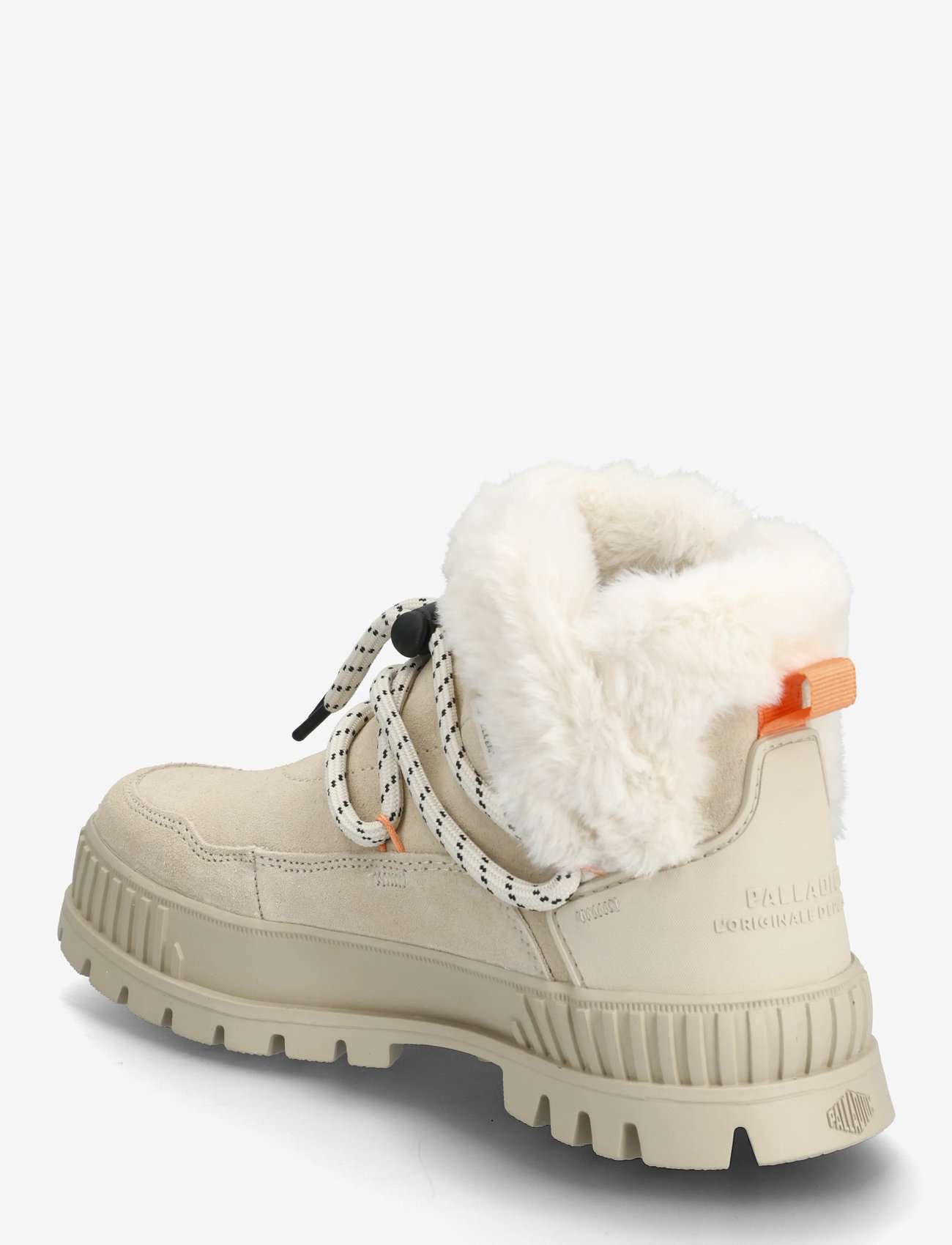 Palladium - PALLASHOCK LO HIVER - geschnürte stiefel - almond milk - 2