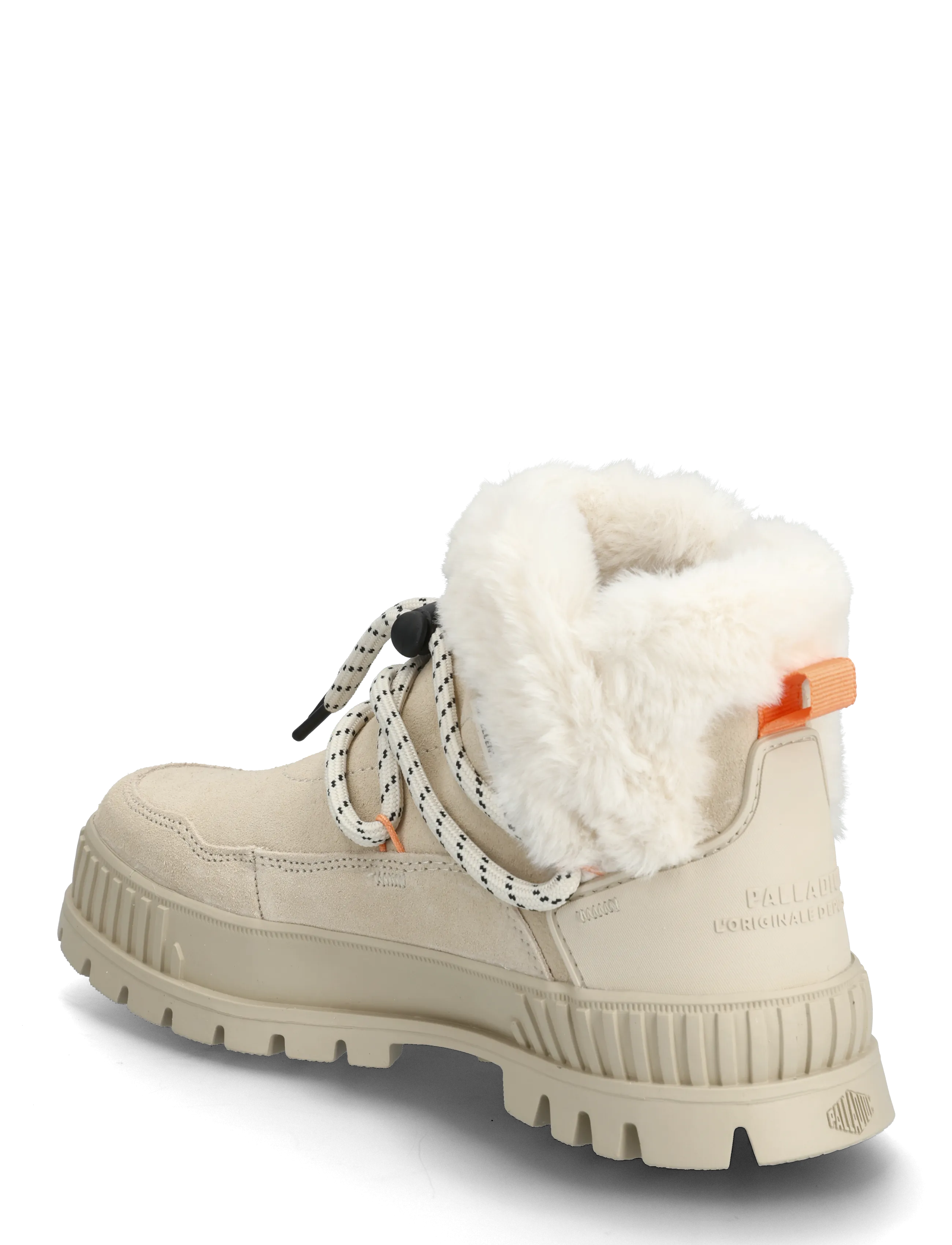 Palladium - PALLASHOCK LO HIVER - geschnürte stiefel - almond milk - 2