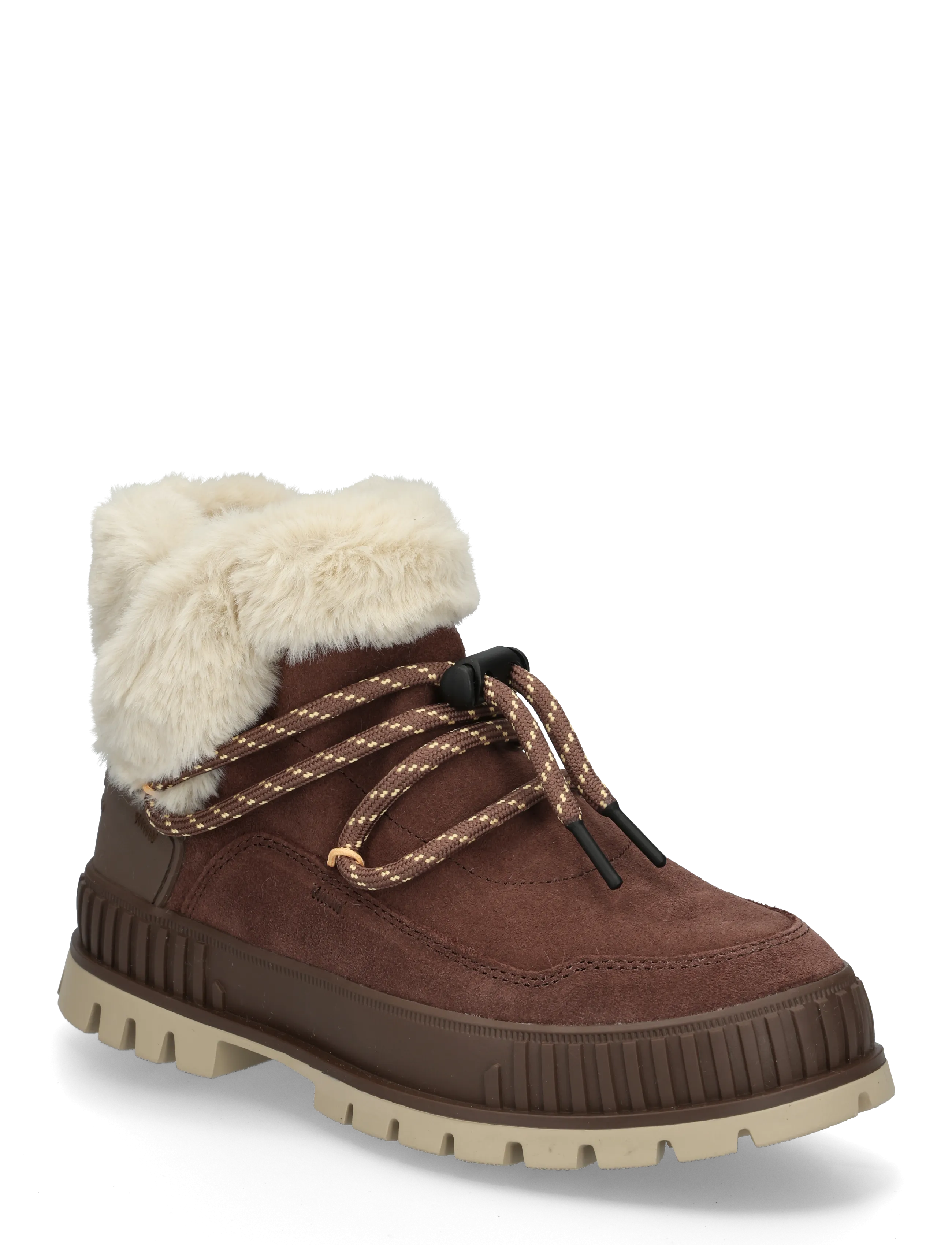 Palladium PALLASHOCK LO HIVER - Colours of the season - BARK BROWN / brown
