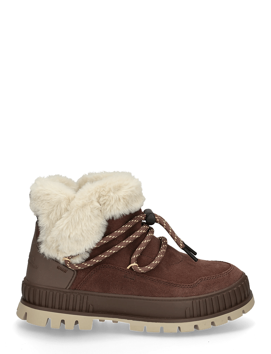 Palladium - PALLASHOCK LO HIVER - geschnürte stiefel - bark brown - 2