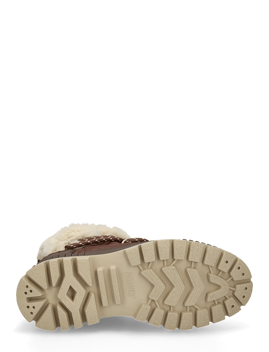 Palladium - PALLASHOCK LO HIVER - geschnürte stiefel - bark brown - 4