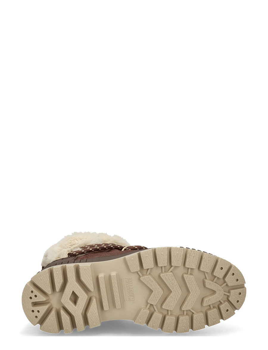 Palladium - PALLASHOCK LO HIVER - geschnürte stiefel - bark brown - 4