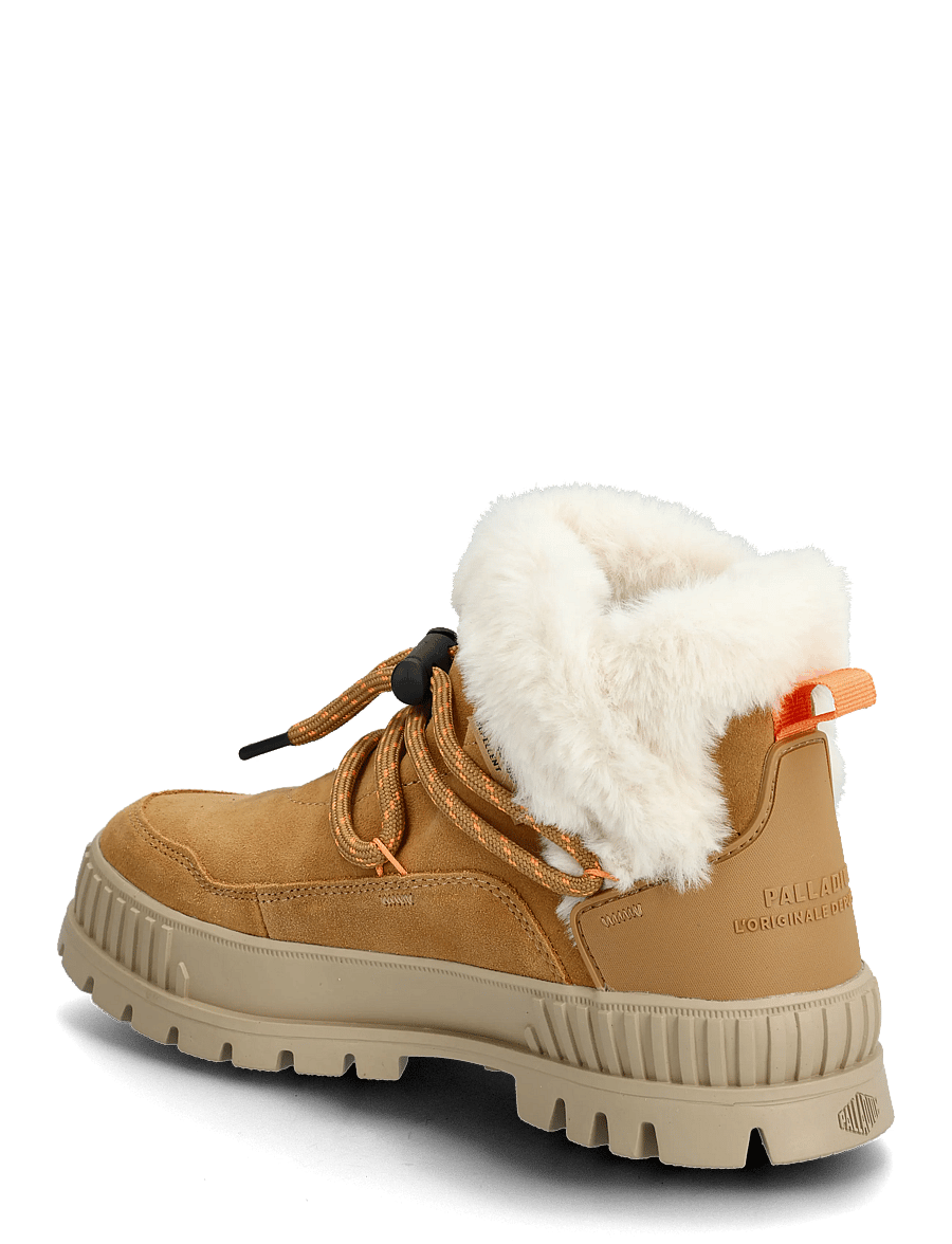 Palladium - PALLASHOCK LO HIVER - geschnürte stiefel - irish brown - 2