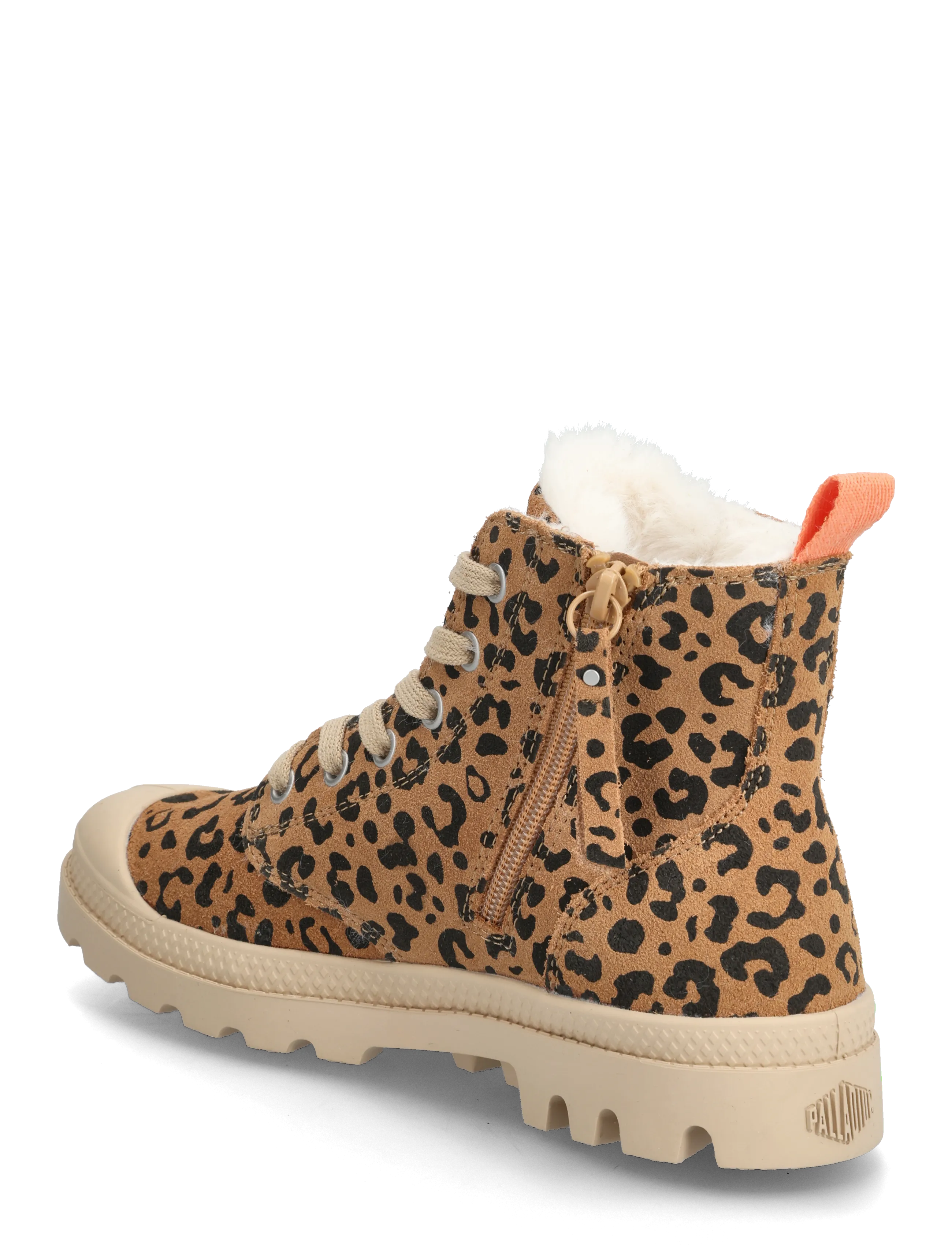 Palladium - PAMPA HI ZIP WL LEO - platta ankelboots - dear brown / black - 2