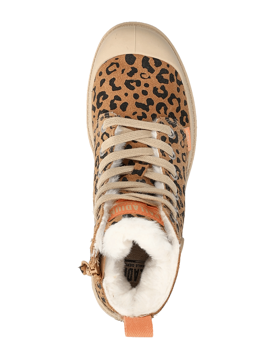 Palladium - PAMPA HI ZIP WL LEO - platta ankelboots - dear brown / black - 3