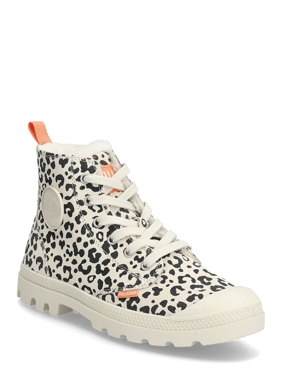Palladium - PAMPA HI ZIP WL LEO - bottines plates - wave gray/brown - 0