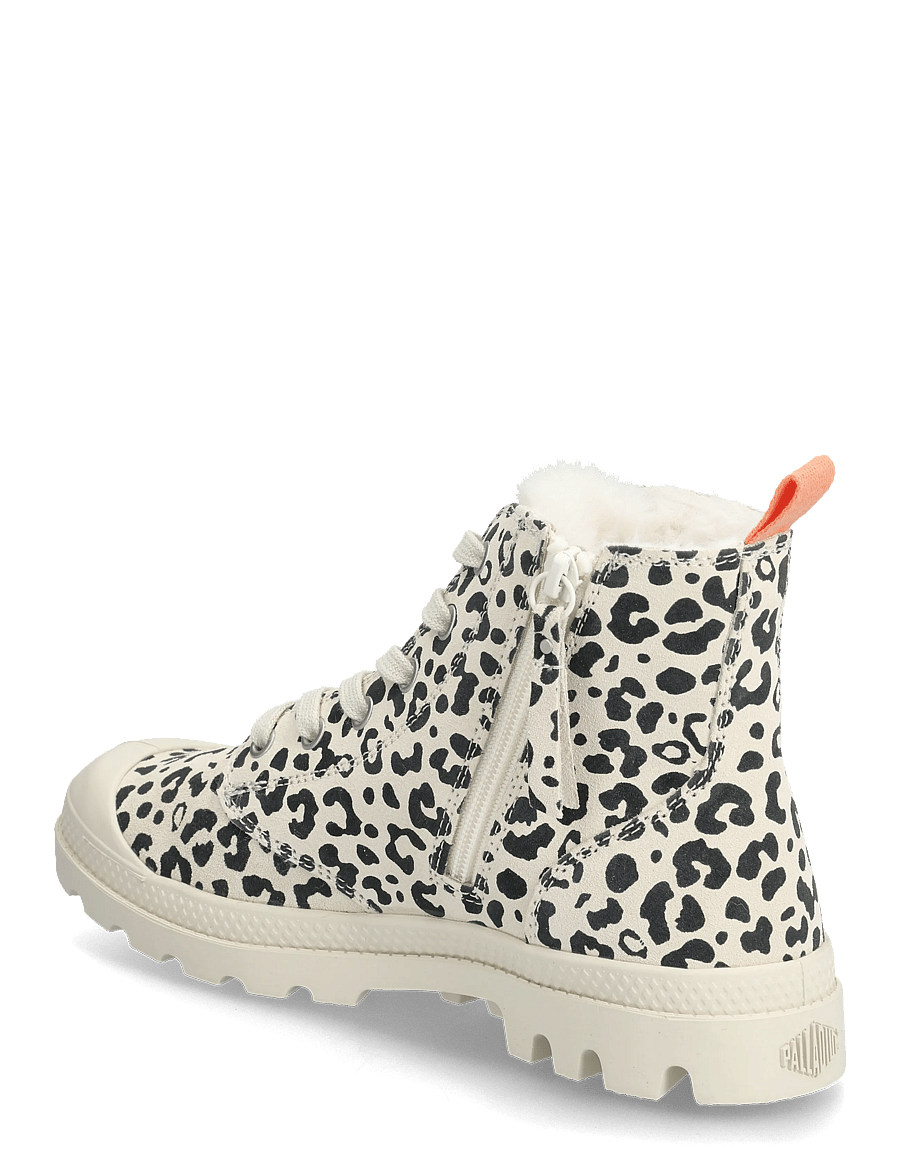 Palladium - PAMPA HI ZIP WL LEO - bottines plates - wave gray/brown - 2