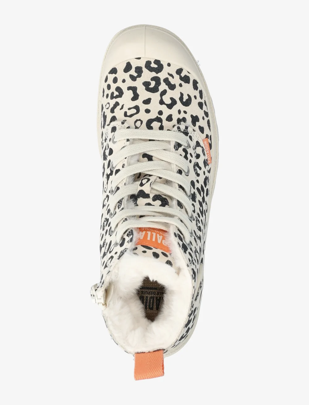 Palladium - PAMPA HI ZIP WL LEO - flade ankelstøvler - wave gray/brown - 3