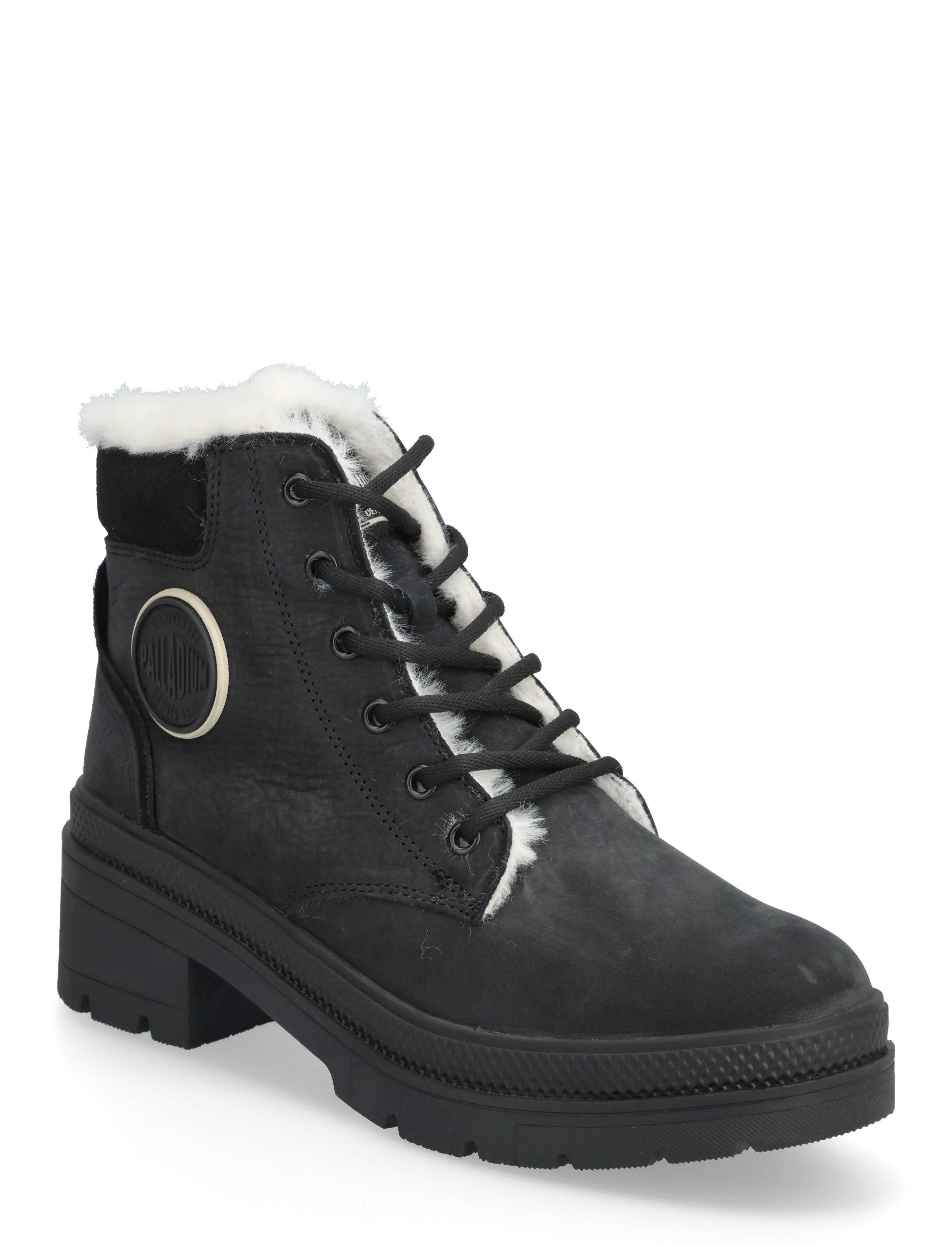 Palladium Pallarise Nbk Wl, 41, Boots, Schwarz - Winter Frauen