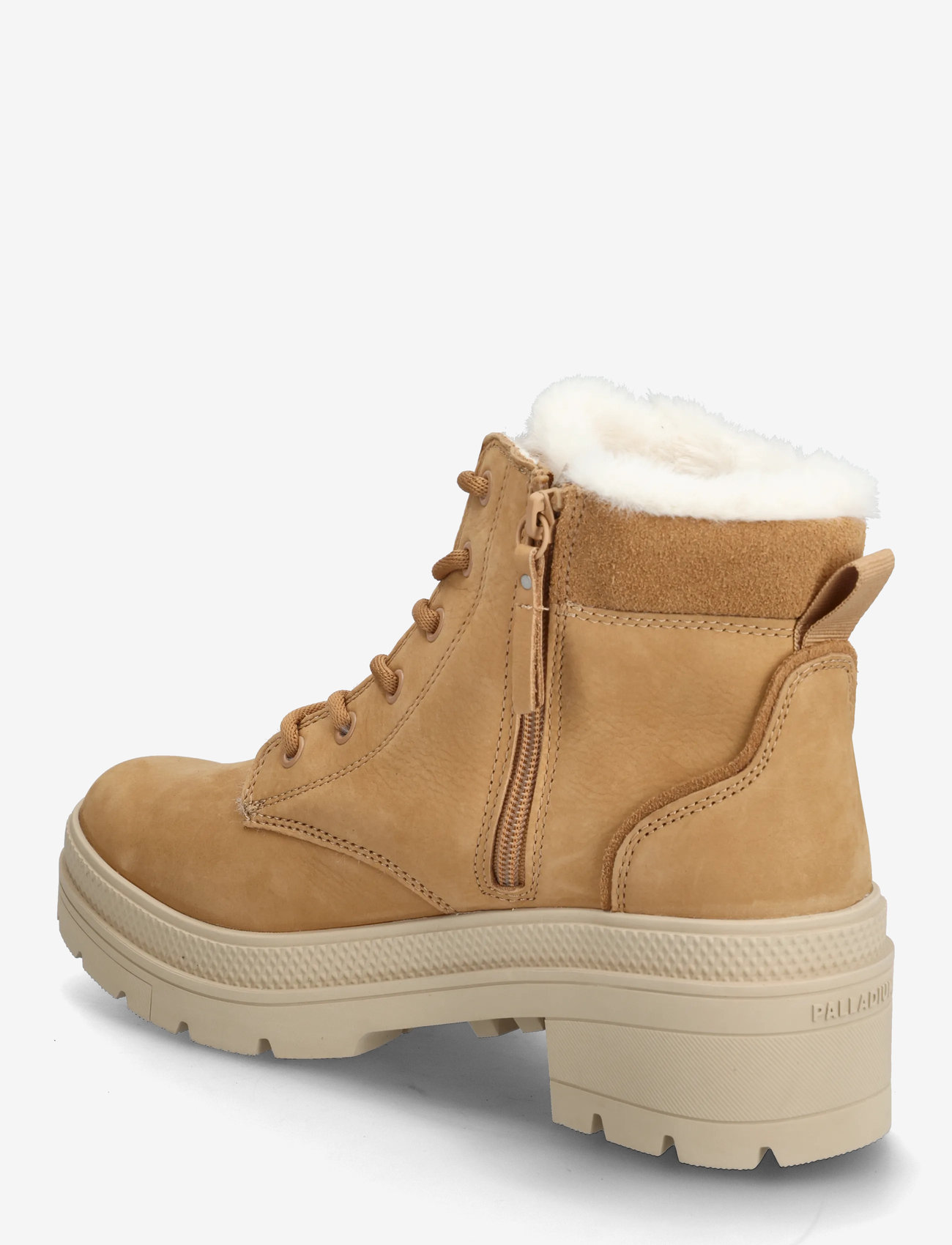 Palladium - PALLARISE NBK WL - Öklastígvél með hæl - dear brown - 2