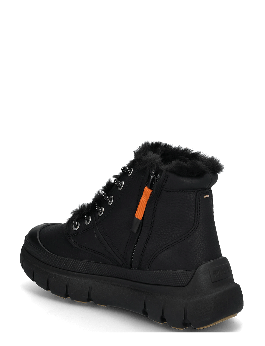 Palladium - PALLAPOP HI ZIP WL - geschnürte stiefel - black - 1