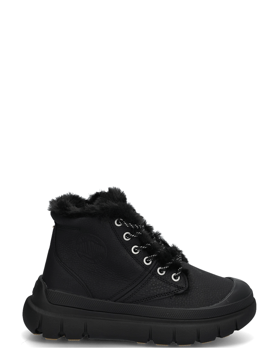Palladium - PALLAPOP HI ZIP WL - geschnürte stiefel - black - 2