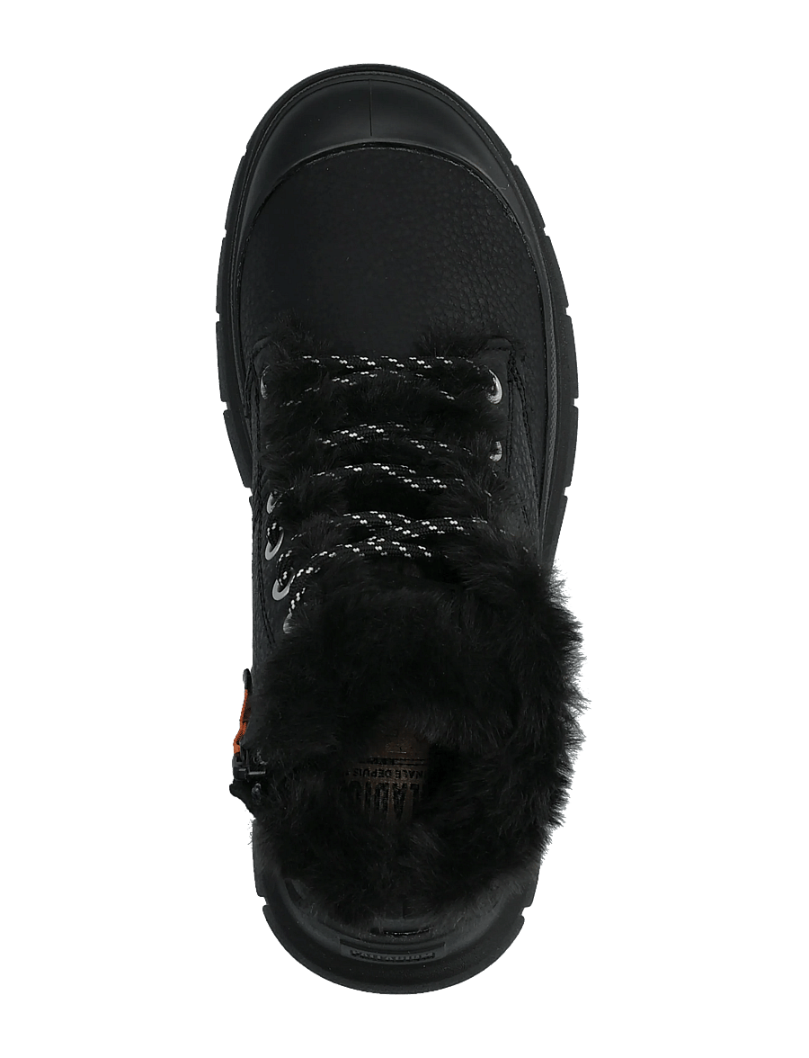 Palladium - PALLAPOP HI ZIP WL - snørestøvler - black - 3