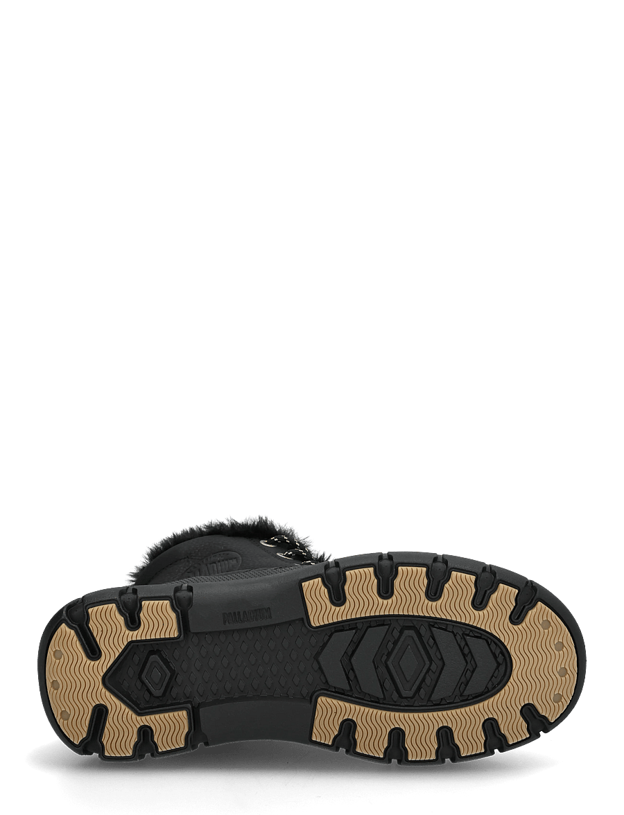 Palladium - PALLAPOP HI ZIP WL - snørestøvler - black - 4