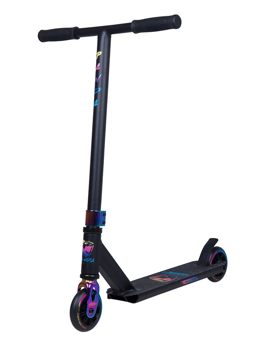 Panda - Panda Cub Stunt Scooter - tõukerattad - black/rainbow - 0