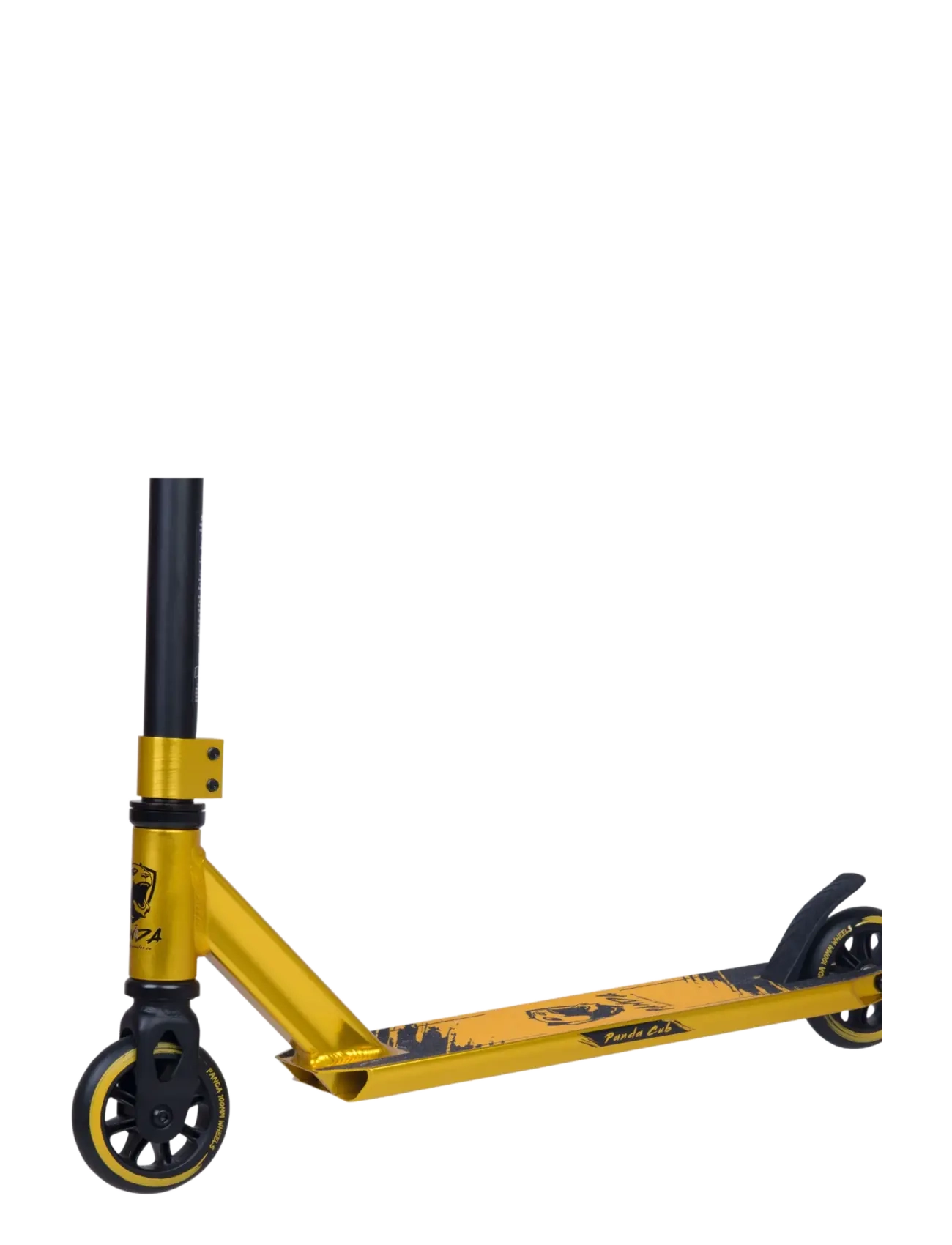 Panda - Panda Cub Stunt Scooter - kick-bikes - gold deck - 3