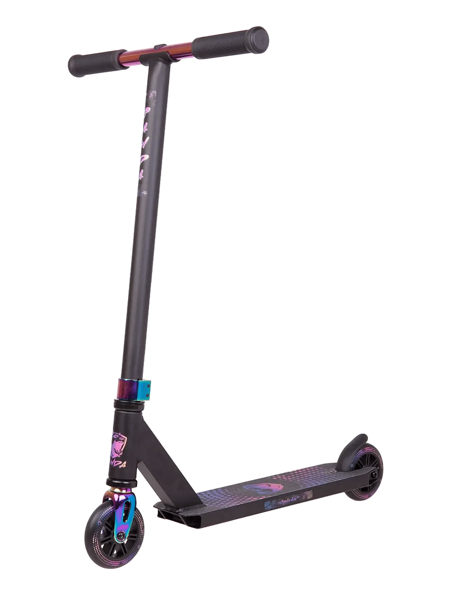 Panda - Panda Nubi Trick Løbehjul - kick-bikes - black/rainbow - 0