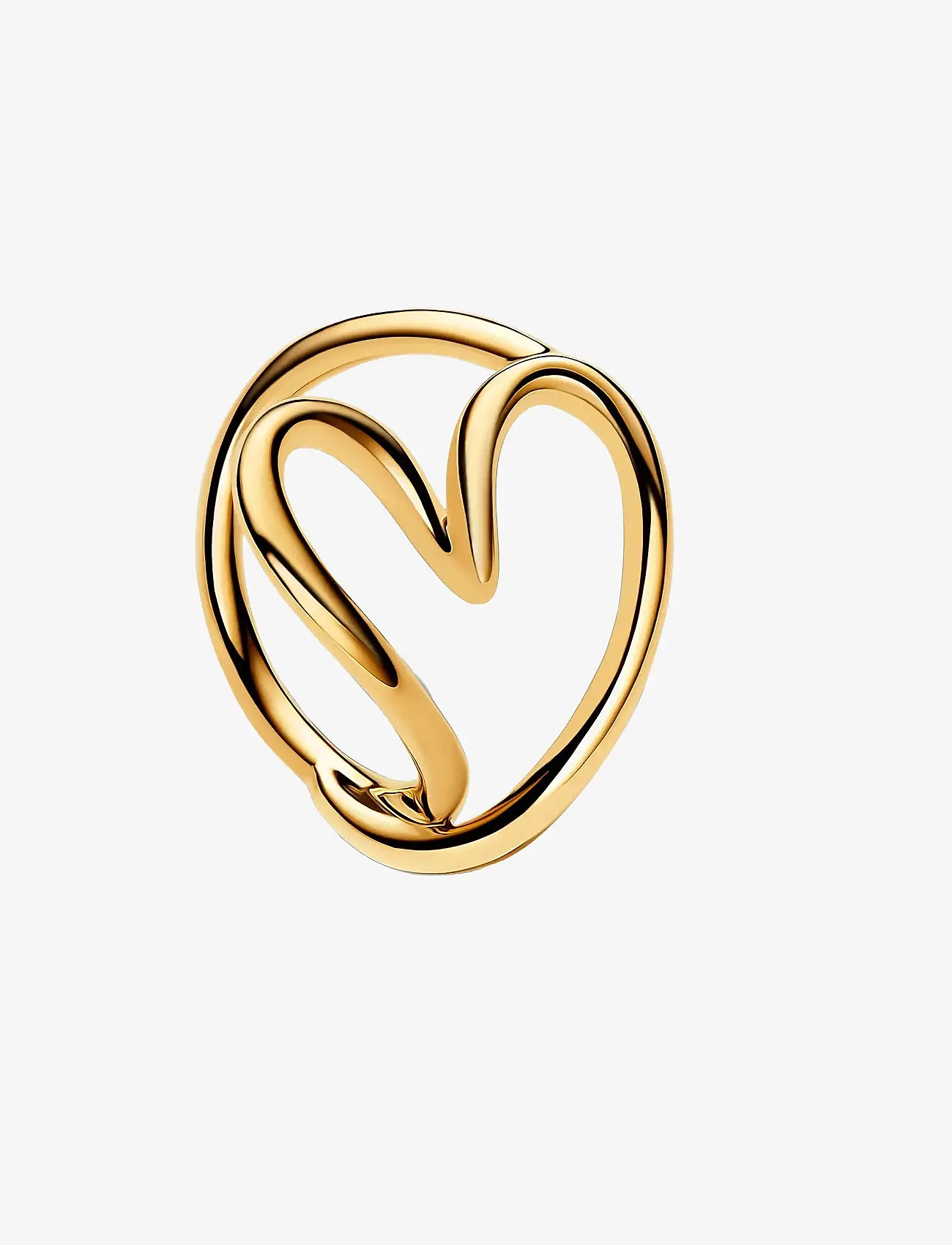 Pandora - Heart 14k gold-plated ring - ringe - no color - 1
