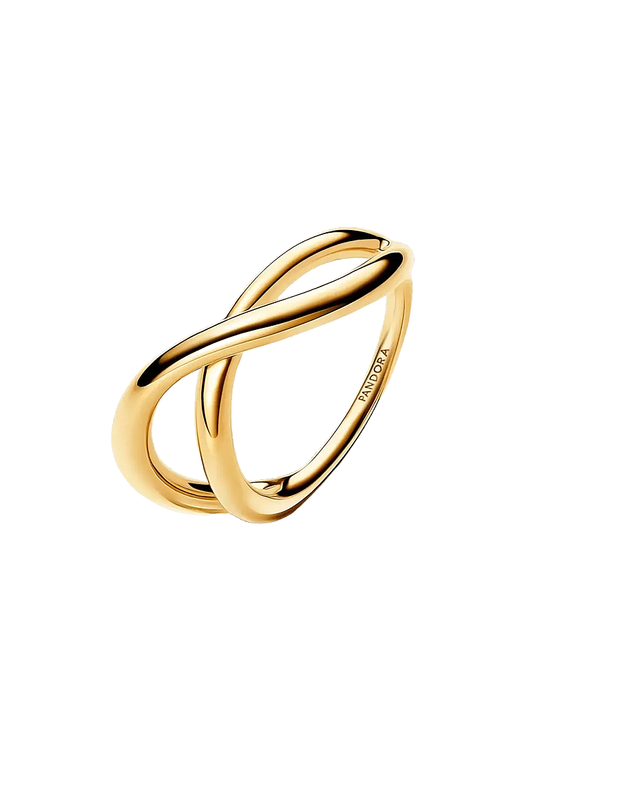 Pandora - 14k Gold-plated ring - ringer - no color - 1