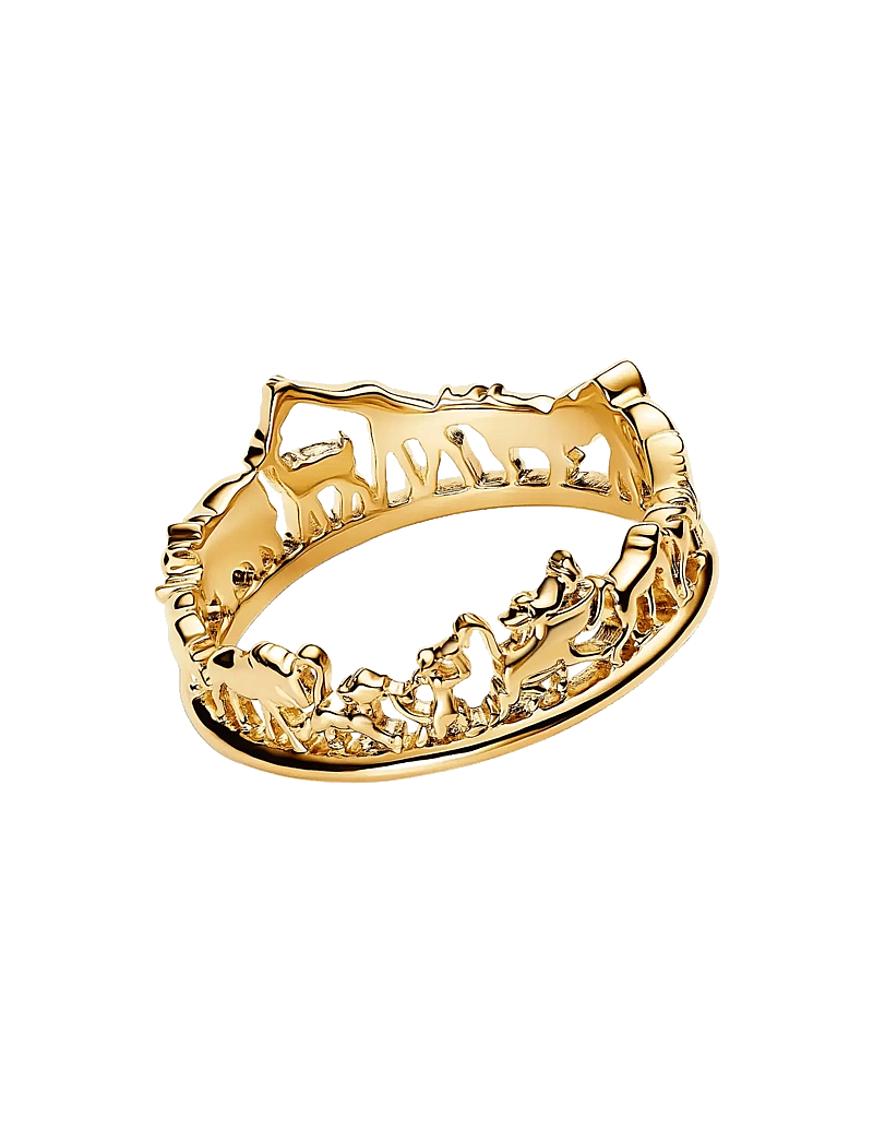 Pandora - Disney The Lion King 14k gold-plated ring - ringar - no color - 1