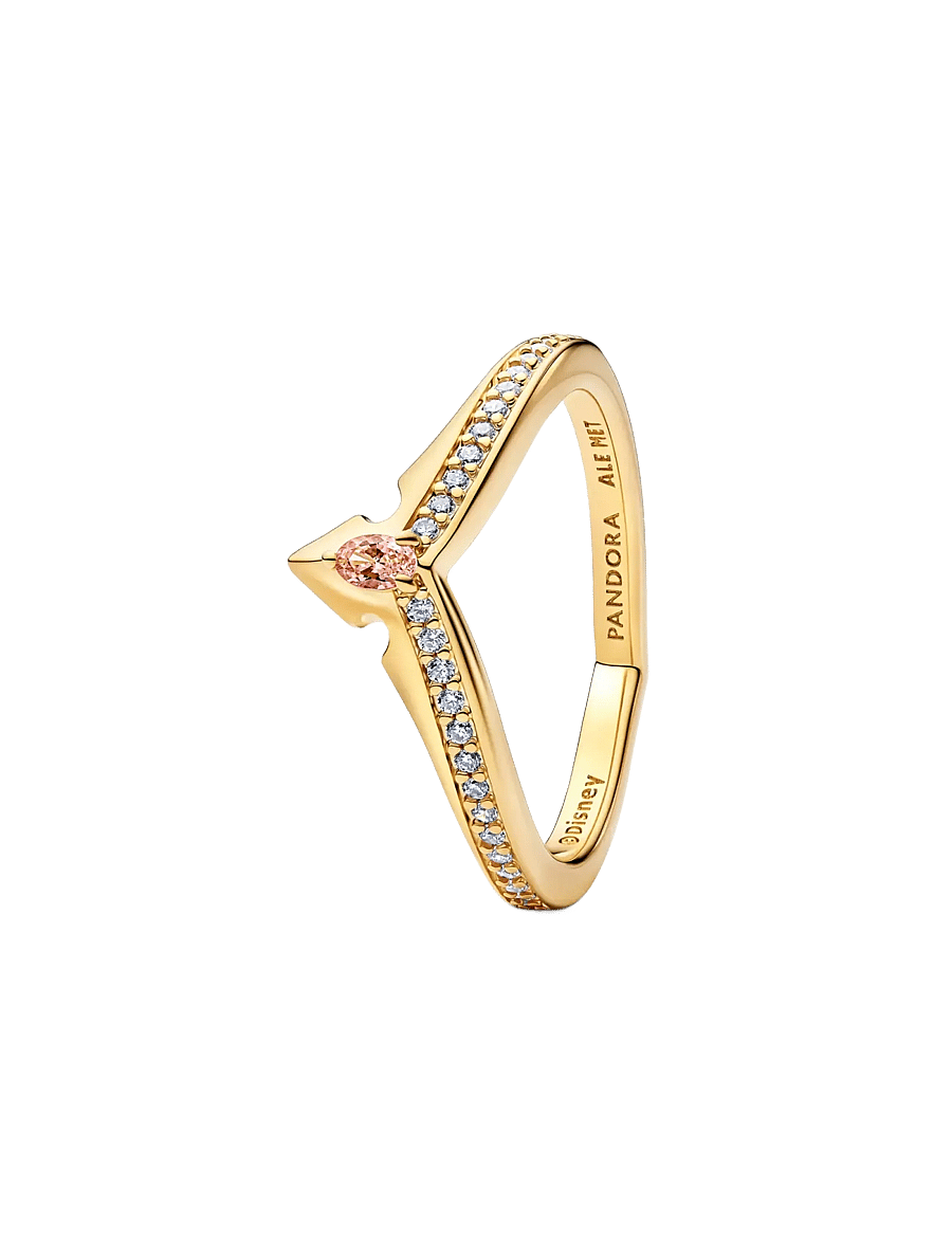Pandora - Disney Aurora 14k gold-plated ring - ringe - pink - 1