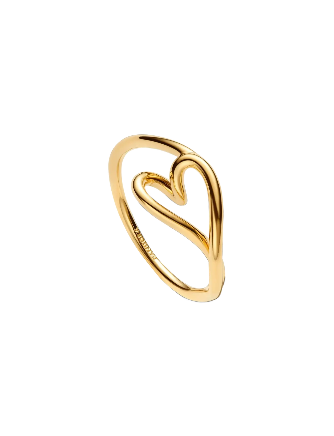 Pandora Heart 14k gold-plated ring - Accessories - NO COLOR / undefined